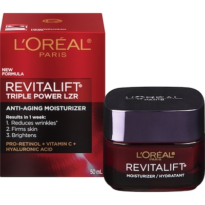 L'Oreal Paris Revitalift Triple Power LZR Day & Night Moisturizers