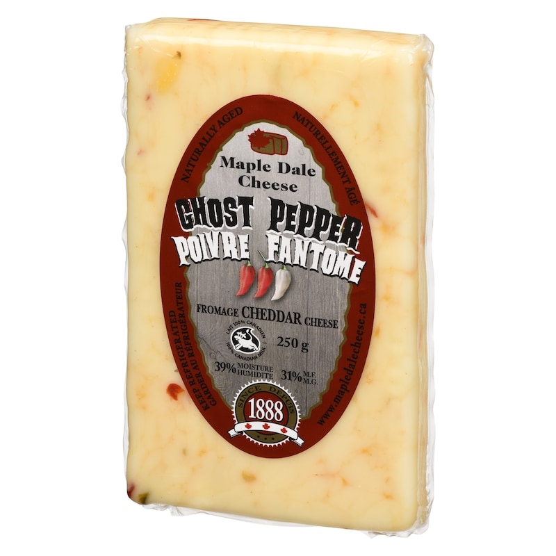 Cheddar Cheese Ghost Pepper 31% M.F.