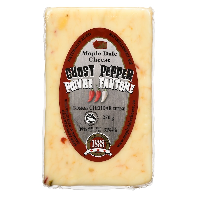 Cheddar Cheese Ghost Pepper 31% M.F.