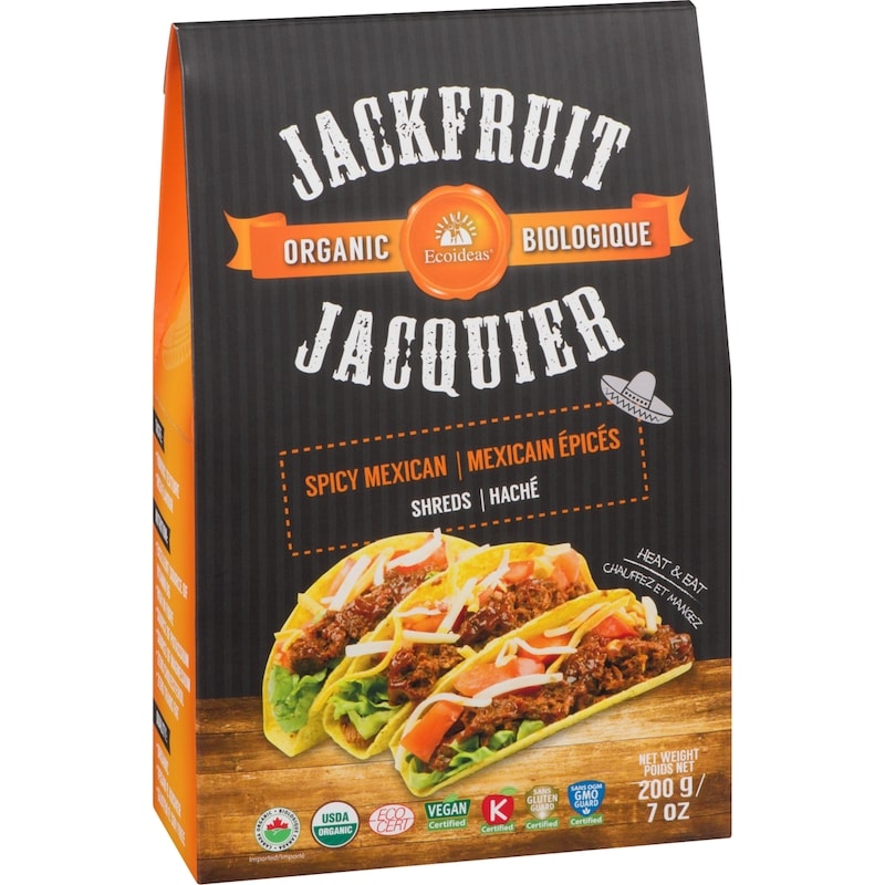 Jackfruit Spicy Mexican Shreds Organic