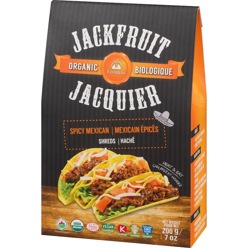 Jackfruit Spicy Mexican Shreds Organic