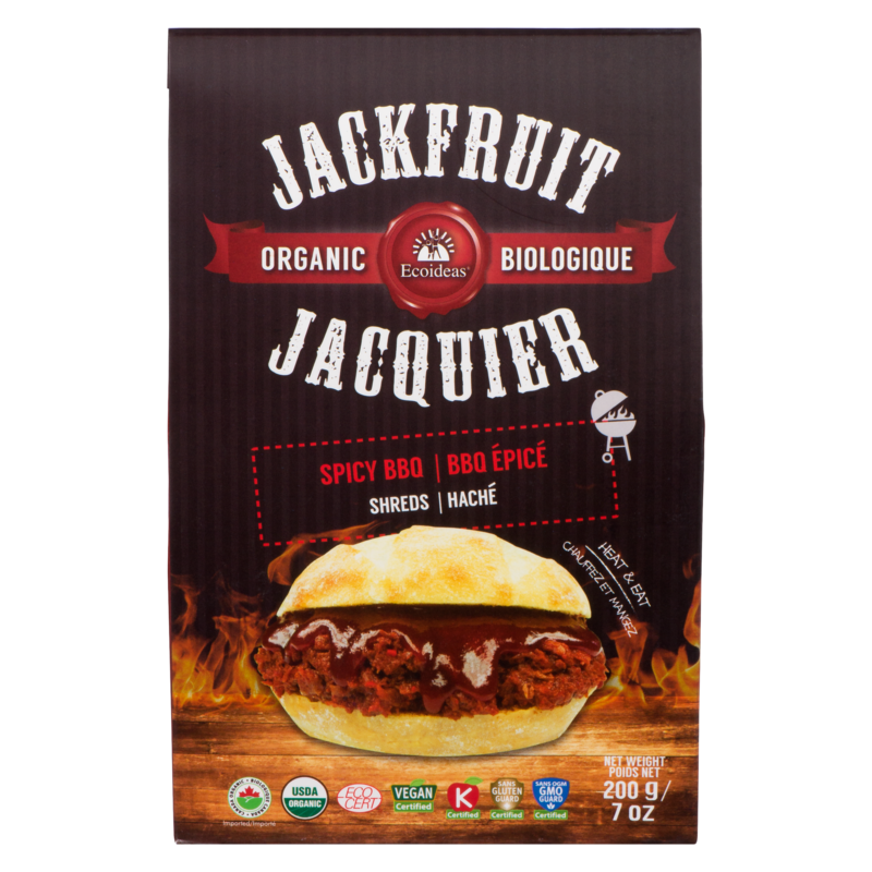 Jackfruit Spicy Bbq Shreds Organic
