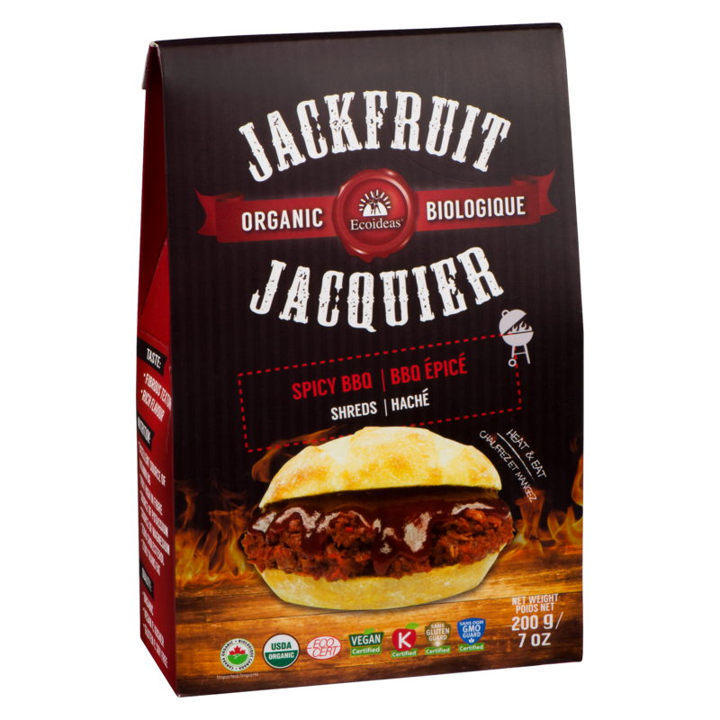 Jackfruit Spicy Bbq Shreds Organic