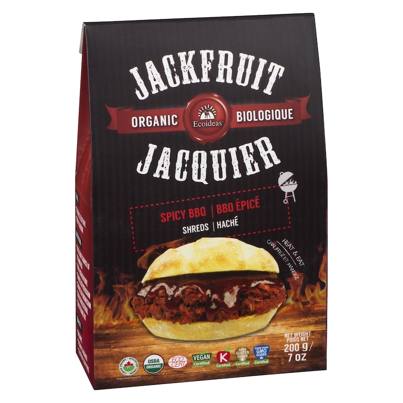 Jackfruit Spicy Bbq Shreds Organic