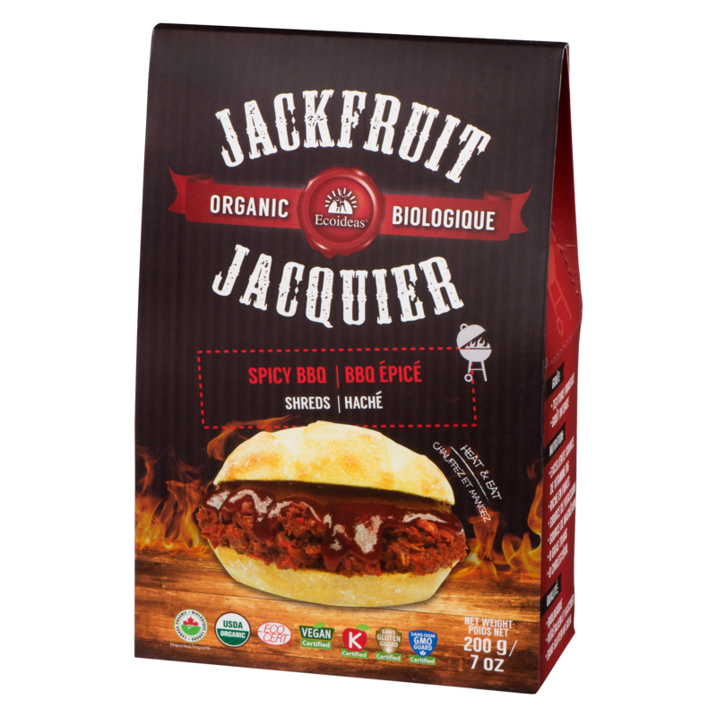 Jackfruit Spicy Bbq Shreds Organic