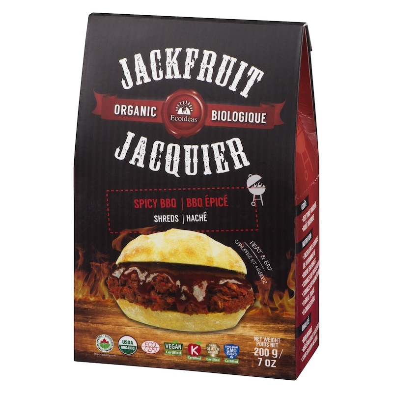 Jackfruit Spicy Bbq Shreds Organic