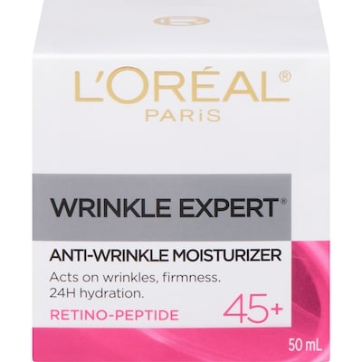 L'Oreal Paris Wrinkle Expert 45+ Cream 50 ml, $39.98/100ml