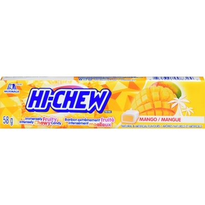 Hi-Chew Bonbon Mangue 12x58.0 g, 2,58 $/100g