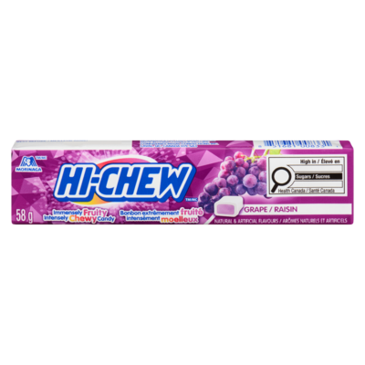 Morinaga Grape Chewy Candy 58 g, $3.95/100g