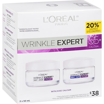 LORL WRINKLE EXP 55+ JOUR NUIT