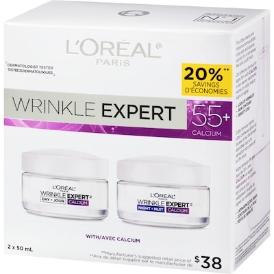LORL WRINKLE EXP 55+ JOUR NUIT