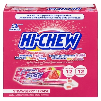 Morinaga Strawberry Chewy Candy 58 g, $3.95/100g