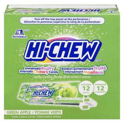 Morinaga Green Apple Chewy Candy 58 g, $3.95/100g