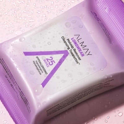 Biodegradable Longwear Makeup Remover Cleansing Towelettes