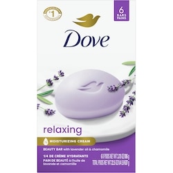 Dove Pain de Beauté Savon Huile de Lavande relaxante & Camomille 637 g, 1,49 $/100g