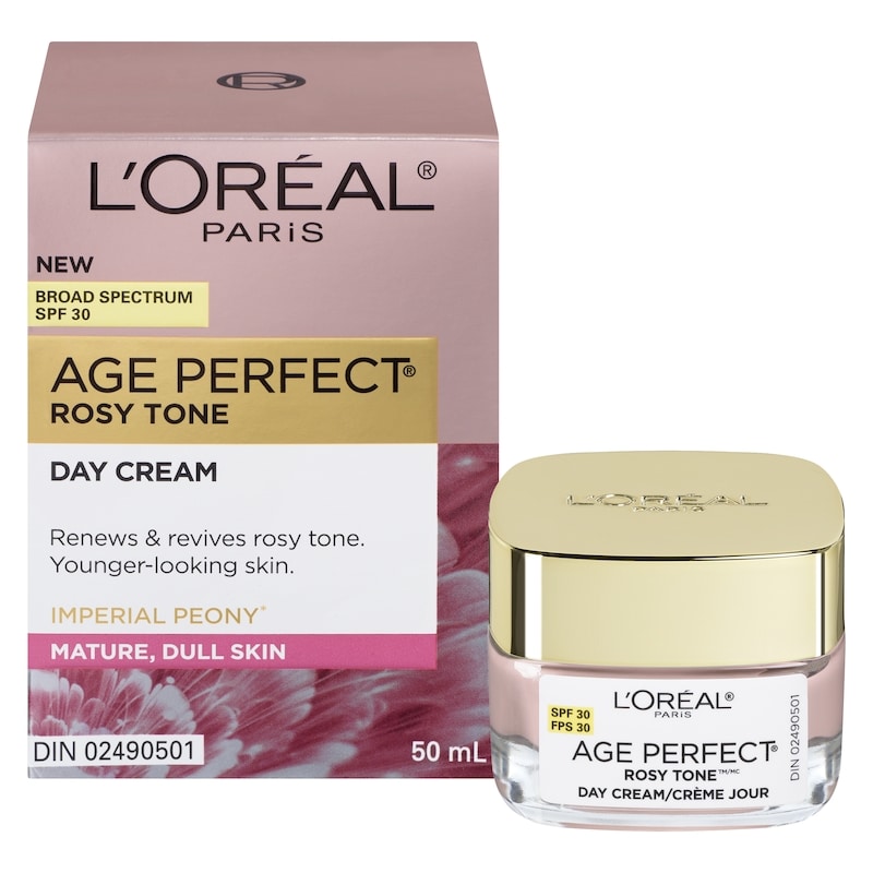 Age Perfect Rosy Tone SPF 30 Face Moisturizer, with LHA & Imperial Peony Extract