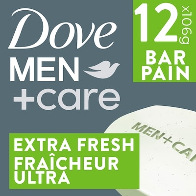 Dove Hand & Body, Face & Shave Bar Soap Extra Fresh  1274 g, $1.64/100g