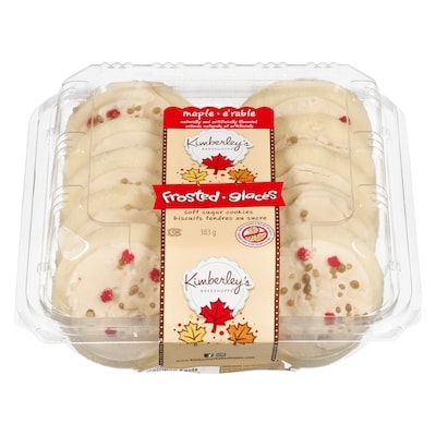 Kimberley's Bakeshoppe Frosted Sugar Cookies, Maple 383 g, $1.31/100g