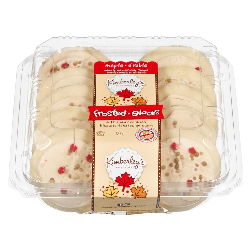 Frosted Sugar Cookies, Maple