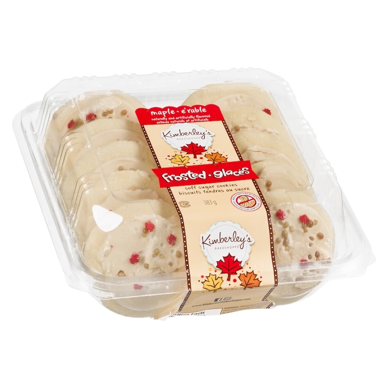 Frosted Sugar Cookies, Maple