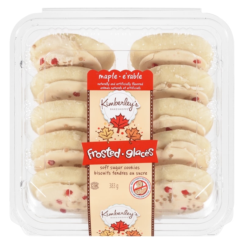 Frosted Sugar Cookies, Maple