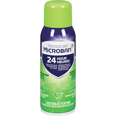 Microban Désinfectant en vaporisateur 24 heures, parfum fraîcheur 370 ml, 1,83 $/100g