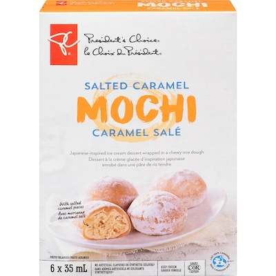 President's Choice Salted Caramel Mochi 6x35.0 ml, $2.86/100ml