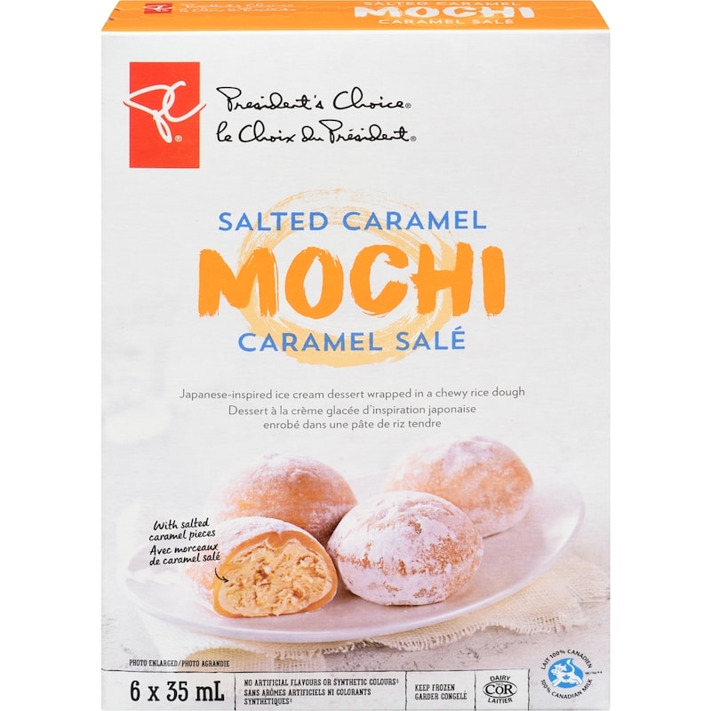 President's Choice Salted Caramel Mochi - 6x35.0 ml | Fortinos