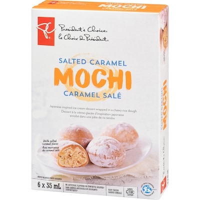 President's Choice Salted Caramel Mochi - 6x35.0 ml | Loblaws