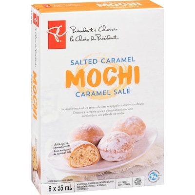 Mochi, caramel salé