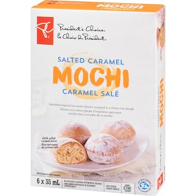 Mochi, caramel salé