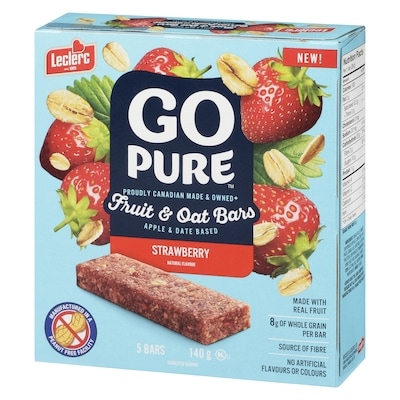 Go Pure Fruit & Oat Bars Strawberry