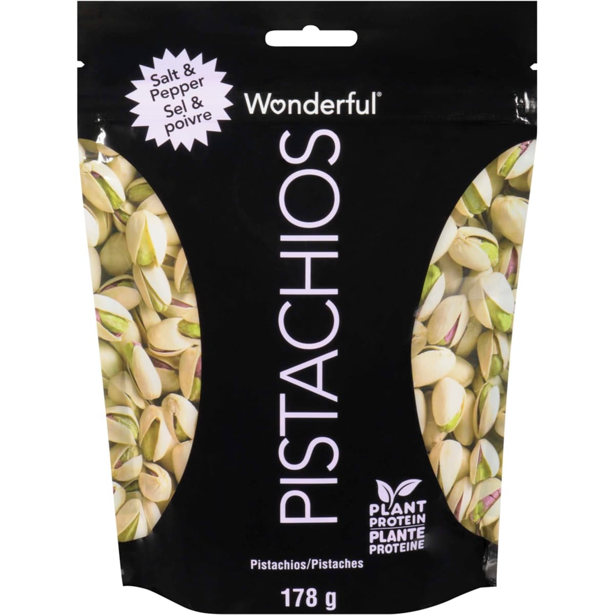 null Sel & Poivre Pistaches 178 g, 4,49 $/100g