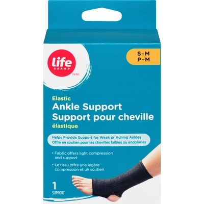 Life Support élastique de cheville, petit à moyen, 1 par paquet 1 ea, 11,99 $/1ch
