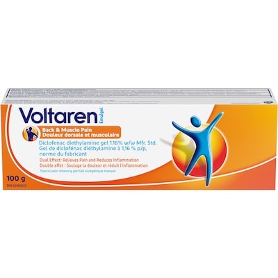 Voltaren Emulgel Emulgel Back & Muscle Pain 100 g, $13.59/100g