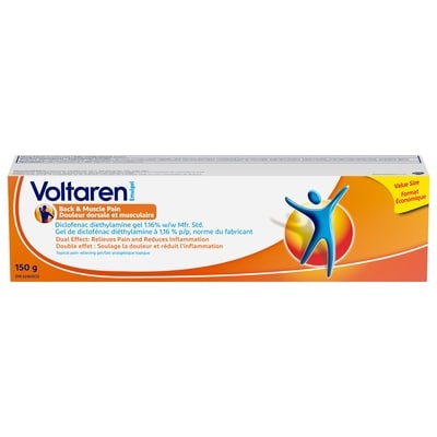 Voltaren Emulgel Emulgel Back & Muscle Pain 150 g, $10.19/100g