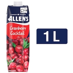 Allen's Cranberry Cocktail 1 l, $0.18/100ml