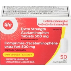 Acetaminophen Extra Strength 500Mg