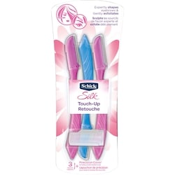 Schick Taille-sourcils et rasoir exfoliant pour le visage Silk Touch Up de Schick, 3u 3 ea, 2,26 $/1ch