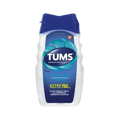 Tums Extra Fort menthes - 100 comprimés 100 ea, 0,06 $/1ch