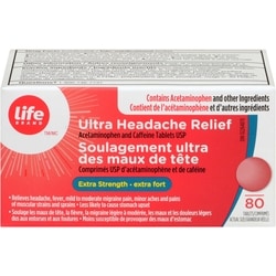 Ultra Headache Relief Acetaminophen