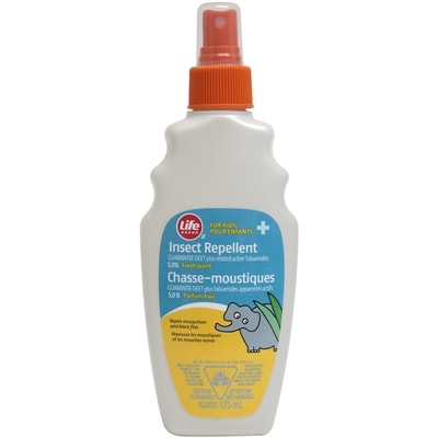Life Chasse-moustiques pour enfants, 5%, parfum frais 175 ml, 5,14 $/100ml