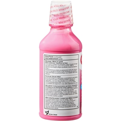 Suspension de sous-salicylate de bismuth ordinaire, cerise