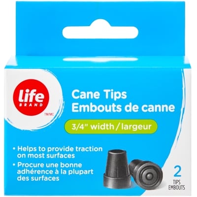 Life Brand Cane Tips, 2 Pieces 1 ea, $3.79/1ea