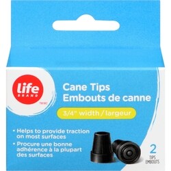 Life Embouts de canne, 2 pièces 1 ea, 3,79 $/1ch