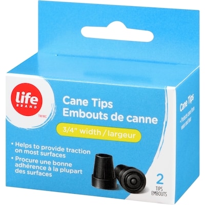 Lot de 2 embouts de canne