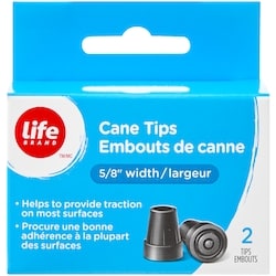 Life Brand Cane Tips 2 Pieces 1 ea, $3.79/1ea