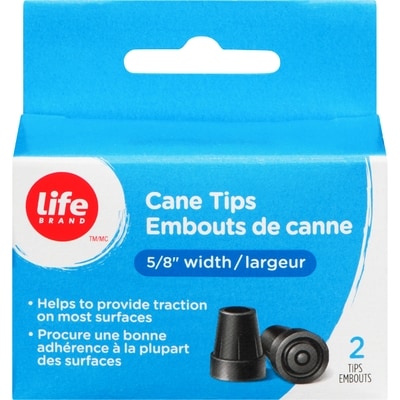 Life Embouts de canne, 2 pièces 1 ea, 3,79 $/1ch
