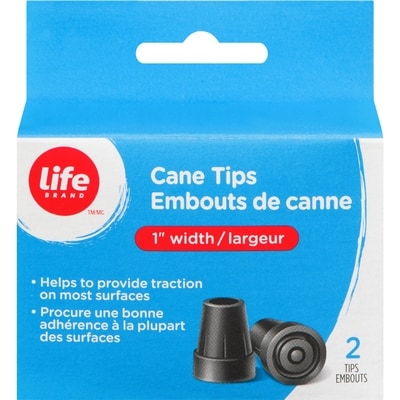 Life Brand Cane Tips, 2-Pack 1 ea, $3.79/1ea