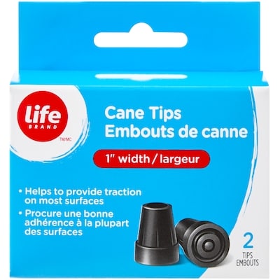 Life Embouts de canne, lot de 2 1 ea, 3,79 $/1ch